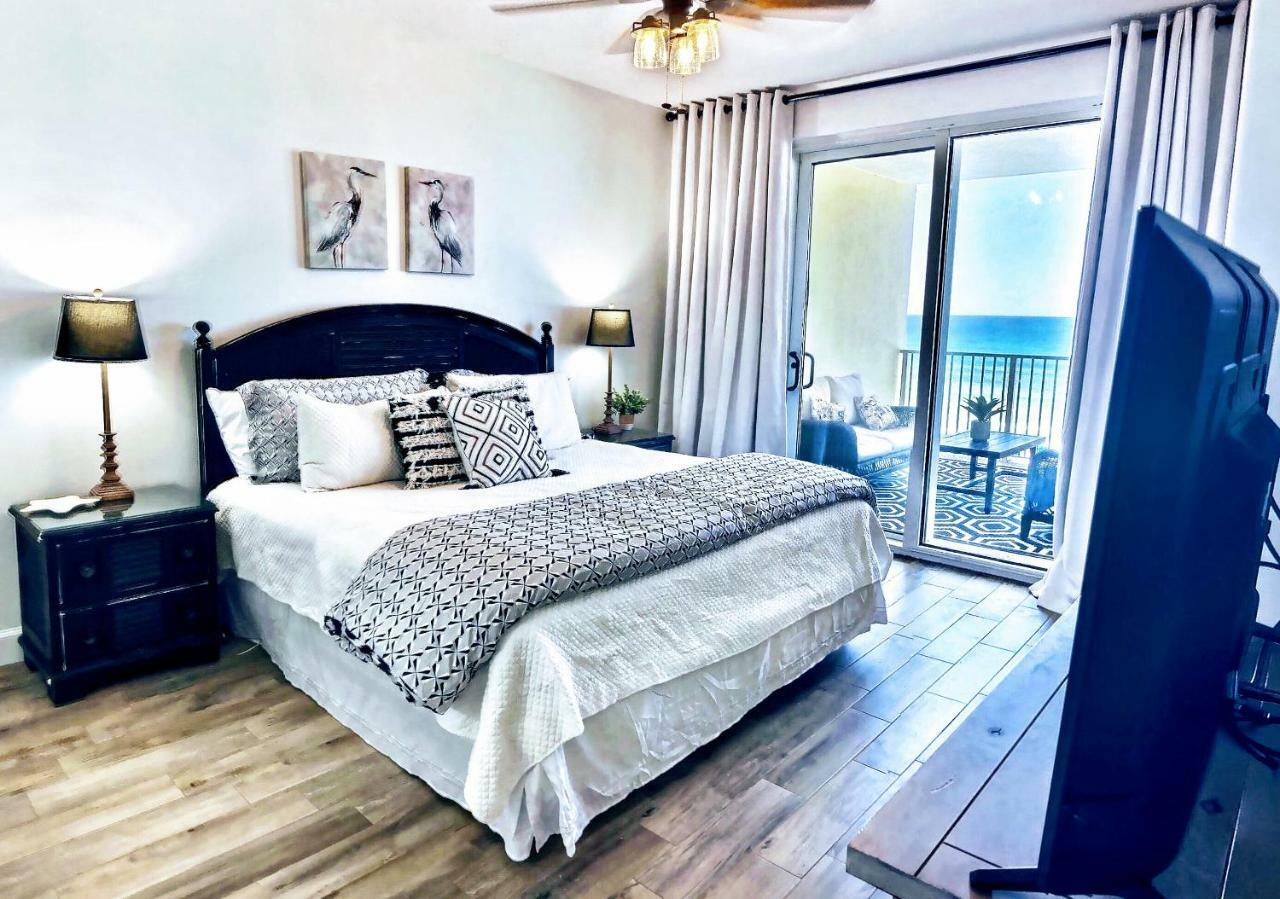 Barefoot Bliss - Beachfront Condo - Sleeps 12 Panama City Beach Exterior foto