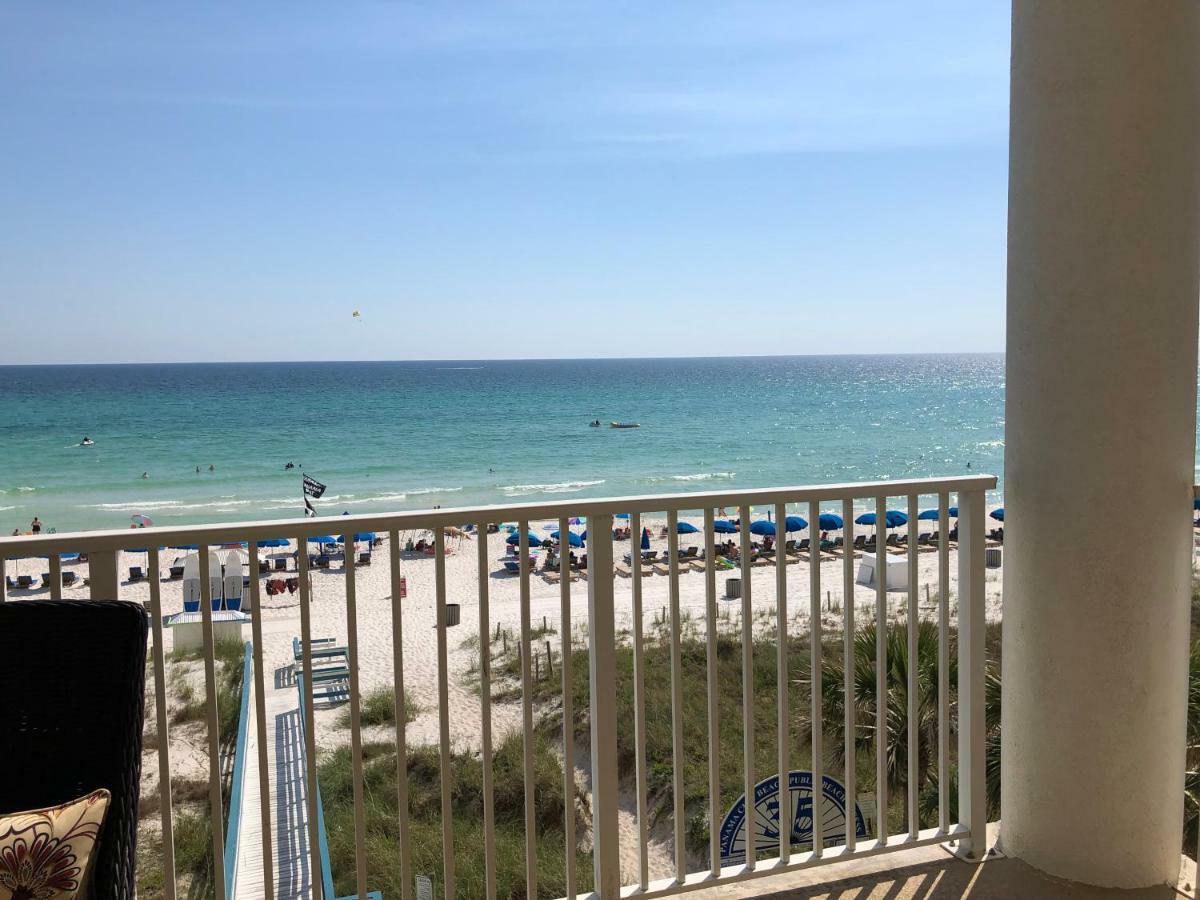 Barefoot Bliss - Beachfront Condo - Sleeps 12 Panama City Beach Exterior foto