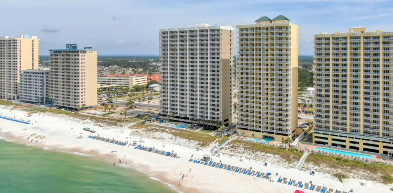 Barefoot Bliss - Beachfront Condo - Sleeps 12 Panama City Beach Exterior foto