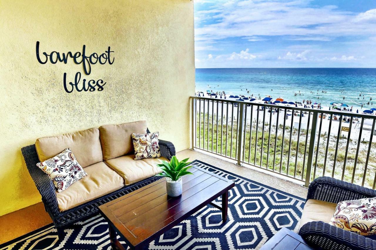 Barefoot Bliss - Beachfront Condo - Sleeps 12 Panama City Beach Exterior foto
